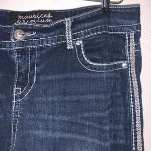 Maurices Premium embroidered Sequined Pockets Bootcut Jeans thumbnail 5