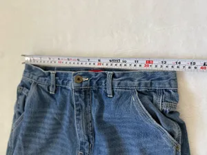 Vintage Y2K Unionbay Carpenter Jeans Womens 5 27W Baggy Skater Utility Denim 90s thumbnail 12