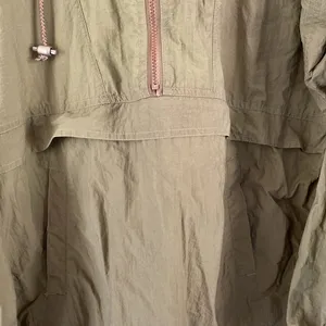 Pacific Trail 3/4 Zip Army Green Windbreaker thumbnail 2