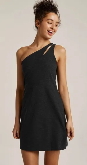 Beyond Yoga Spacedye Lost Your Mind Dress Dark Gray‎ thumbnail 1