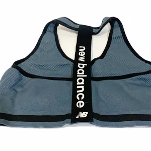 New Balance Size XL Blue Racerback Spellout‎ Bra thumbnail 3