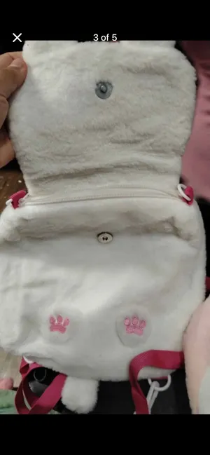 plush bag White thumbnail 3