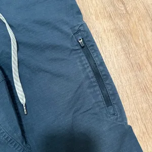 Vuori | Woman's Ripstop Cargo Pants Navy Blue Elastic‎ Waist Drawstring, Size S thumbnail 4