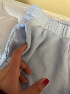 Hollister Light Blue Sweatpants With Print thumbnail 4