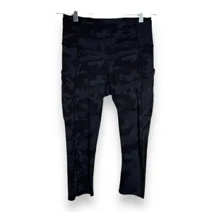 Lululemon Fast Free HR Tight 25" NULUX Size 6 Heritage 365 Camo‎ Coal H3DC 75292 thumbnail 2