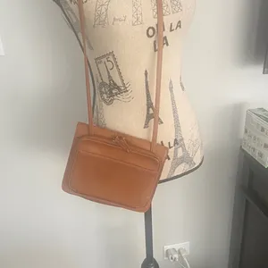 Fossil Tan Crossbody Bag thumbnail 5
