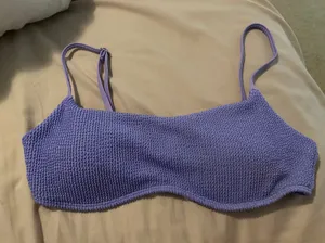 Hollister Purple Swim Top thumbnail 1