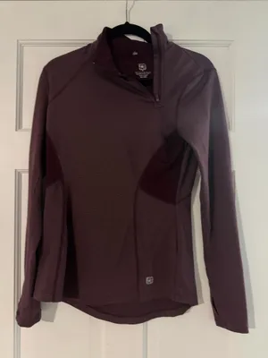 Woman’s athletic top Purple thumbnail 1