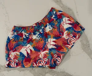 Patagonia Barley Baggies 2.5” Pull On Shorts Women’s XS Wild Waratah Reef Pink thumbnail 1