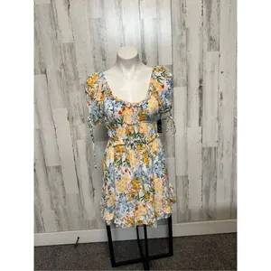 Floral dress Yellow Size M thumbnail 5