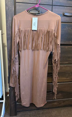 ShopHopes Western fringe dress thumbnail 1