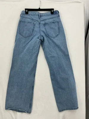 Hollister Light Blue Wide-Leg Jeans 1039 thumbnail 7