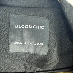 BloomChic Pearl Embellished Blazer 18 Black Chic Statement Minimalist‎ Layering thumbnail 2