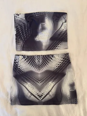 Edikted Set- Tube Top And Mini Skirt thumbnail 2