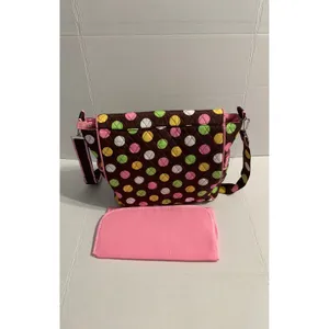 Belvah Messenger Style Diaper Bag With Changing Pad New With Tag thumbnail 2