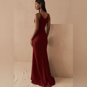 Bhldn Jones V-Neck Crepe Dress Size 0. B18 thumbnail 2