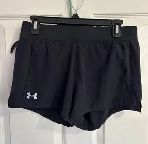 Under Armour Black Running Shorts thumbnail 1