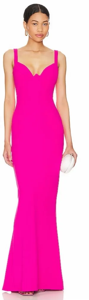 Nookie Romance Gown in Pink from Revolve thumbnail 1
