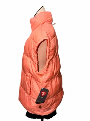 NWT Free People FP Movement Fruit Punch Puffer Vest Oversized Small Pocket thumbnail 7