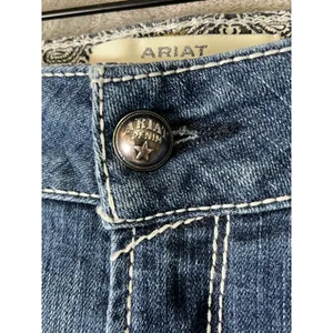 Ariat Ocean Riding Jean Whipstitch Women's Bootcut Western Denim Jeans 34 x‎ 32 thumbnail 3