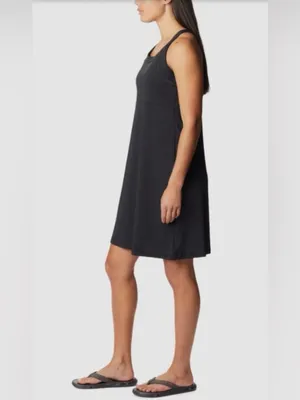 COLUMBIA Black Sleeveless Omni- Freeze UPF50 PFG Double Springs Dress thumbnail 2