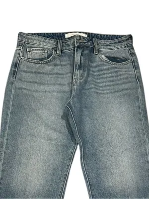 Hidden Tracey Lace-Up Hem Sides Ankle Crop Blue Jeans 29 thumbnail 9
