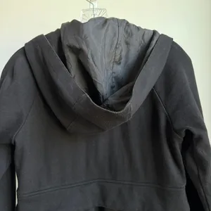 Gap sz M black 100% cotton hooded jacket‎ thumbnail 3