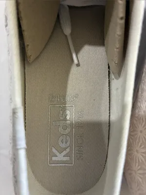 Keds Women's White Floral Crochet Lace-Up Sneakers thumbnail 4