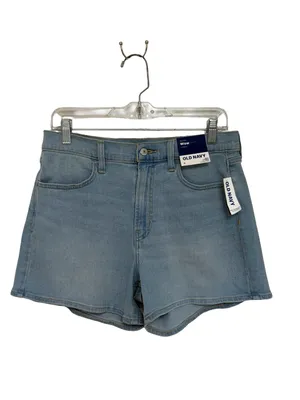 NEW Old Navy High-Waisted Wow Jean Short 4” Nova Light Wash - Size 8 thumbnail 5