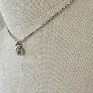 Annaleece by Devries silver tone Swarovski Crystal pendant necklace thumbnail 3