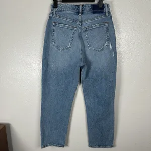 NEW Abercrombie & Fitch Curve Love The‎ Dad High Rise Jeans Distressed 26/2XS thumbnail 5