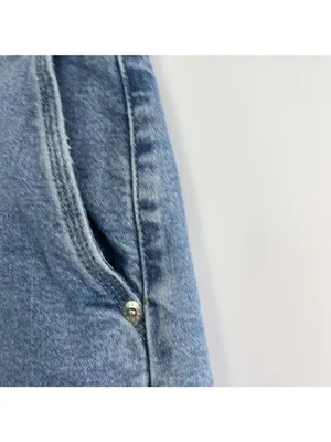 Levi Strauss Signature Sz 8 Heritage High Rise Loose Straight Jeans Light Wash thumbnail 5