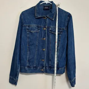 Vintage 90s Bill Blass Jeanswear Denim Jacket Small thumbnail 3
