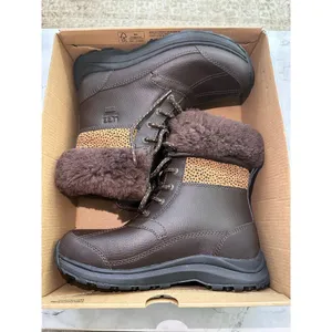 NEW Ugg Zaylee Waterproof Winter Boot size 7 Brown thumbnail 2