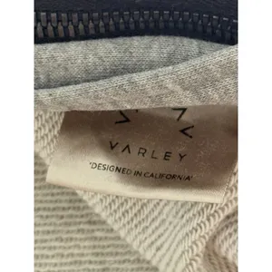 Varley Cozy Pullover Hoodie Sweatshirt Size Large Gray Side Zippers Oversized thumbnail 4