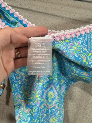 Kulani Kinis Blanket Stitched Embroidery Trim Side Bikini Bottoms Stargaze thumbnail 4