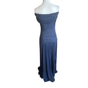 LIONESS Field Of Dreams Dress in Navy Small New Womens Maxi Gown thumbnail 6