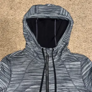 Lululemon Hooded Define Jacket Nulu Heathered Black‎ White 8 thumbnail 5