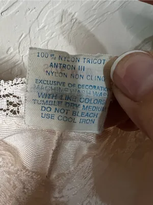 Ashley Taylor Vintage Peach Lace Trim Camisole Romantic Coquette Lingerie Top thumbnail 6