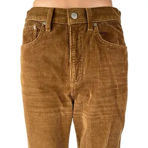 Aritzia Denim Forum The Joni High Rise Loose 29L Brown Corduroy Relaxed Pants 26 thumbnail 4