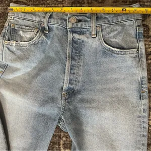 Citizens of Humanity Women’s Size 27 Light Blue Wash Charlotte Cropped Jeans thumbnail 9