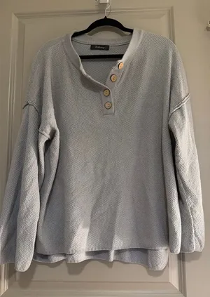 Sweater sweatshirt Gray Size M thumbnail 1