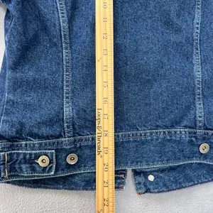 Vtg. 2003 Tommy Hilfiger Denim Jean Jacket Classic Blue Cotton Button‎ Up Medium thumbnail 11