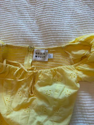 Hello Molly Mini Dress in Yellow thumbnail 3