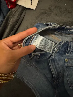 American Eagle Outfitters blue jean shorts with pockets thumbnail 6