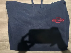 Chevy Hoodie Blue Size M thumbnail 1
