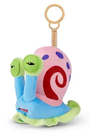 Fuggler nwt SpongeBob 5-Inch Plush Keyring (Gary The Snail) by ZURU thumbnail 1