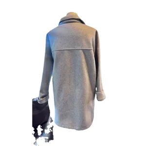 Banana Republic Women’s Oversized Shacket Shirt Jacket 4 Pocket Button Coat Med thumbnail 4