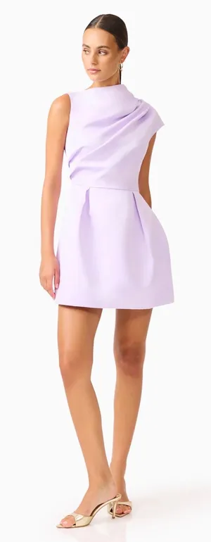 Elliatt Purple Semi Formal Dress thumbnail 1