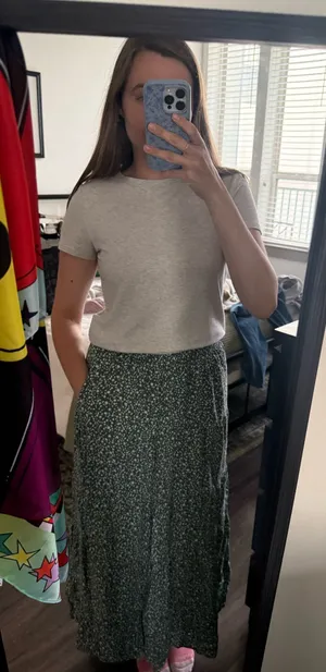 hollister maxi skirt thumbnail 1